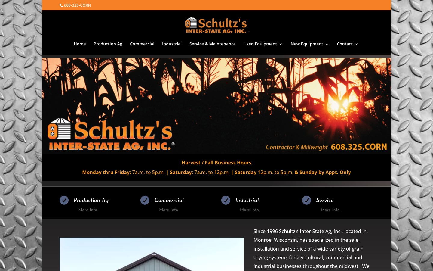The current homepage